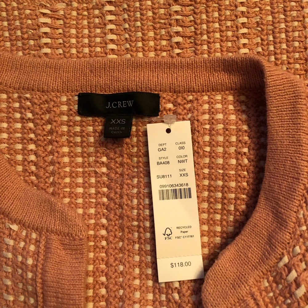 J Crew Open Front Cardigan Jacket NWT - Picture 7 of 7